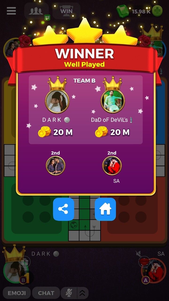 Ludo Tiger game